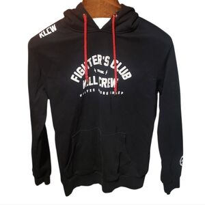 KILL CREW Hoodie FIGHTERS CLUB WOLVES AMONG SHEEP PORRADA KLCW MMA Black Medium